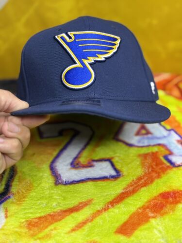 St. Louis Blues Fanatics Primary Logo Fitted Size 7 5/8 (READ DESCRIPTION) - Picture 2 of 9