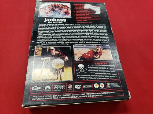 JACKASS: THE BOX SET (DVD, 2005, 4-Disc Set) ***Rare, OOP!*** Johnny Knoxville - Picture 3 of 6