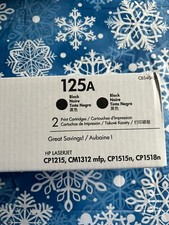 HP 125A BLACK TONER PRINT CARTRIDGE