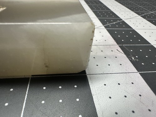 BANDEJA PARA LLAVES DE CIGARRILLO BASE DE ÓNIX MONTADA PARA PERRO SETTER DE METAL FUNDIDO RARA DE COLECCIÓN - Imagen 12 de 14