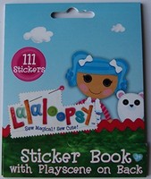 Lalaloopsy Sticker Book With Play Scene & 111 Stickers on sale Lalaloopsy Sticker Book With Play Scene & 111 Stickers on sale