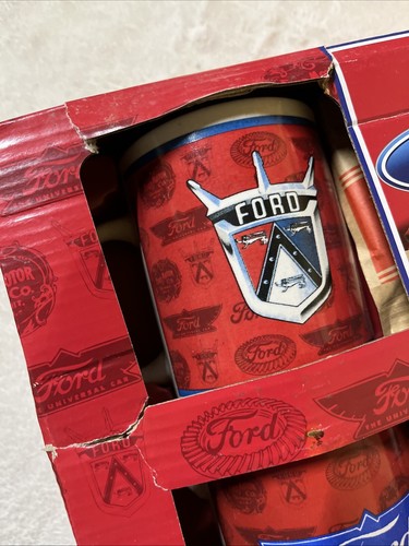 Ford Mug 4 Box Coffee Tea Cup  MSRF New Unsed No Cocoa Car Logo Motor Company - Picture 5 of 10