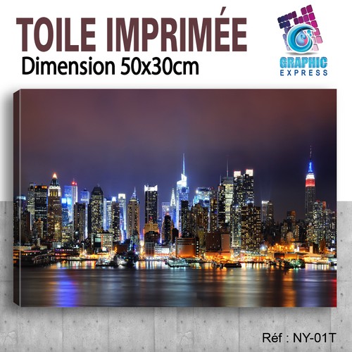 105x70cm- Kit 3 DIPINTI STAMPATO QUADRO DECORAZIONE - NEW YORK-NY-01 -3T03 - Foto 12 di 19