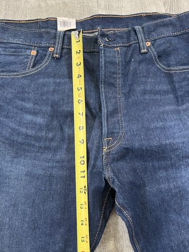 🔥PANTALÓN Jeans Levi's 501 Denim Hombre Botones Talla 38x30 Material 100% Algodón Nuevo con Etiquetas - Imagen 13 de 17