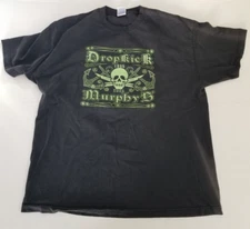 Dropkick Murphys 10 Years Of Service Double Sided Shirt XL