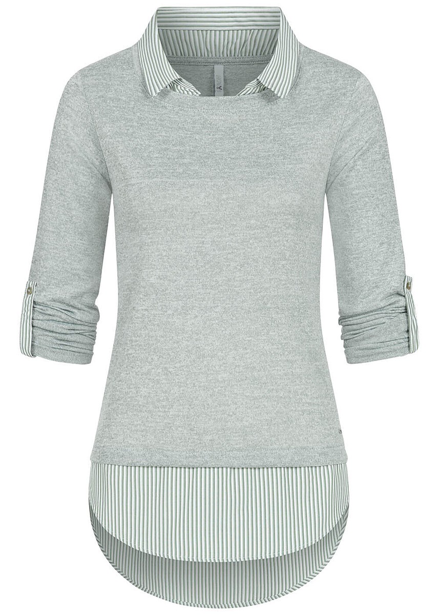 Hailys pullover gestreift Clearance