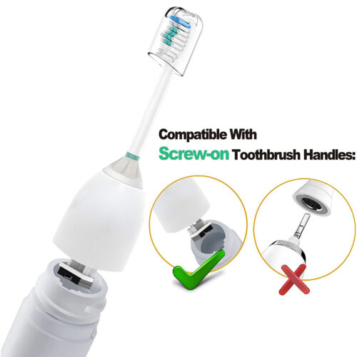 4 Pack Replacement Brush Heads for Philips Sonicare E series Toothbrush HX7002 - Picture 17 of 21