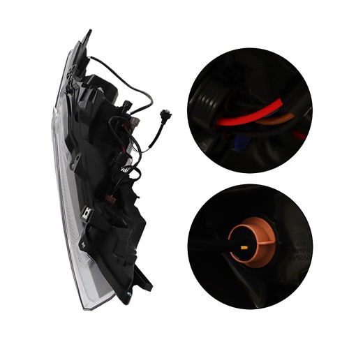 Conjunto de faros delanteros LED transparentes para Nissan Máxima 2016-2018 diestro único - Imagen 8 de 11