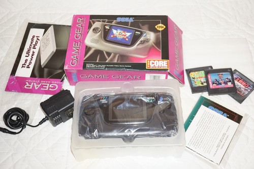 Sega Game Gear 2110 Konsole System Boxed CIB ("AS IS") unbenutzt aber Needs Recap?? - Bild 1 von 19