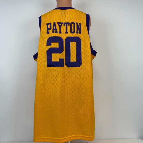Nike Gary Payton Los Angeles Lakers Rewind 1957 Swingman Jersey NBA Sewn 2XL - Picture 2 of 5