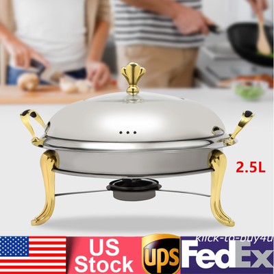 Food Container Warmer Buffet Server Stainless Steel Catering Chafer Chafings New