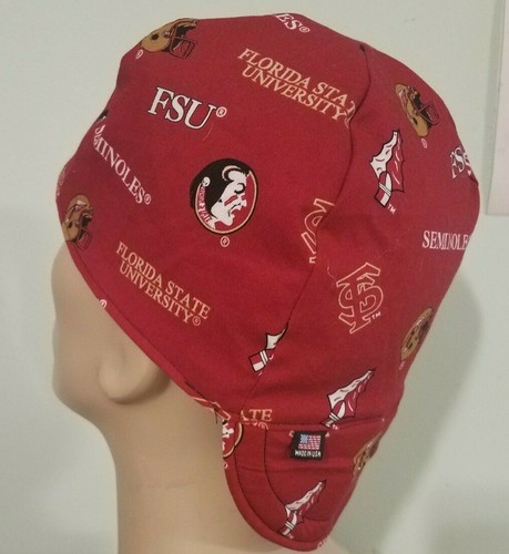 Florida Seminoles Custom Made Construction, Welder, Pipe-fitter, Biker Hat - Picture 1 of 2