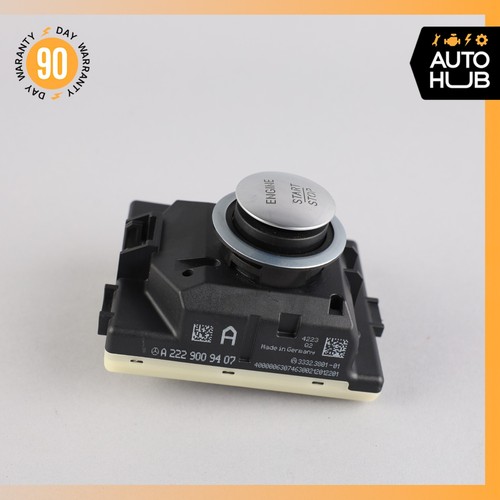 14-18 Mercedes W222 S600 C300 S63 AMG Start Ignition Switch Module OEM - Picture 5 of 10