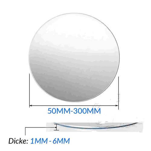 Alu Aluminium Dick 1mm-6mm Ronden Scheibe Platte Rund Blech Ø50mm-300mm Blech - Bild 2 von 3