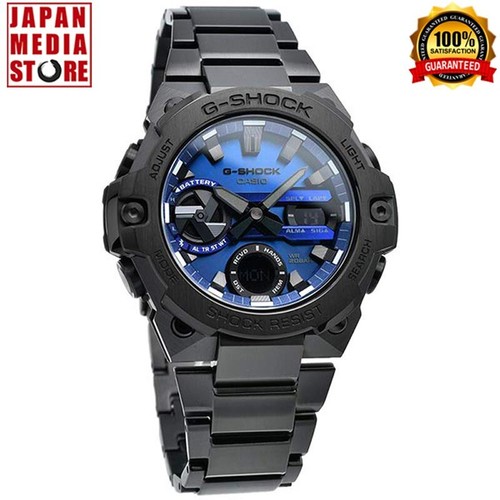 CASIO G-SHOCK GST-B400BD-1A2JF G-STEEL Carbon Core Bluetooth Solar Men Watch NEW - Picture 1 of 11