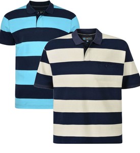 big and tall striped polo shirts