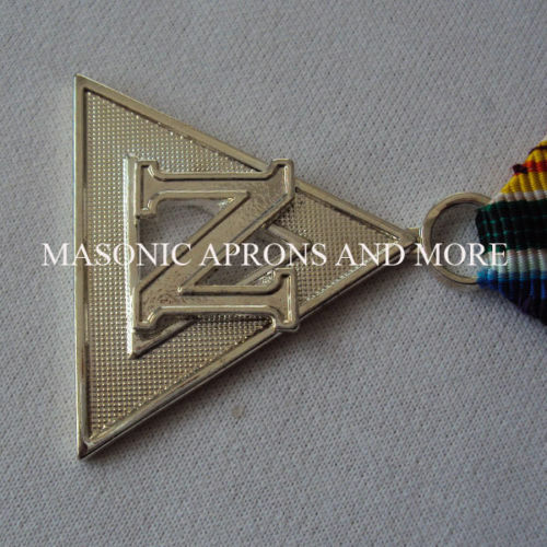 Royal ARK Mariners Past Commander Breast Jewel(Silver Plated)(4315) - Picture 6 of 7