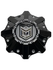 Dropstars Gloss Black Wheel Center Cap W/Spacer 6056B212 S1209-08 1284C61