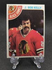 1978-79 Topps J. Bob Kelly Chicago Blackhawks #189
