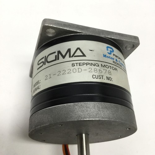 Pacific Scientific Sigma 21-2220D-28678 Double-Shaft Stepper Motor NEMA 23 1.8° - Picture 2 of 5