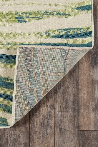 Momeni Baja Palm Leaf Area Rug, 2 ft 3 in x 4 ft 6 in, Green - Picture 5 of 5