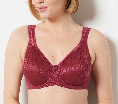 Breezies~Wild Rose Lace Seamless Underwire Bra~A260366, A679226~No Padding - Picture 8 of 15