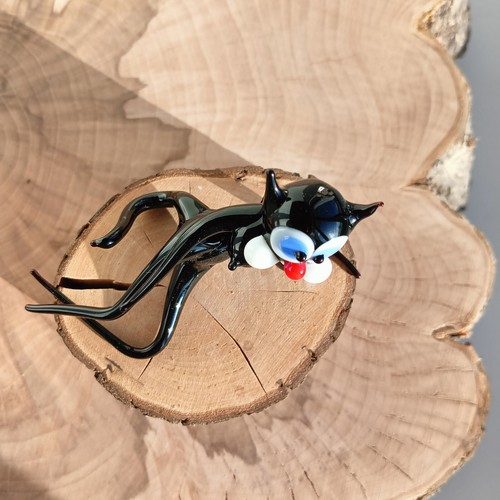 GLASS Animals. Murano glass art mouse .A souvenir. Toy. Handmade . - Picture 5 of 10