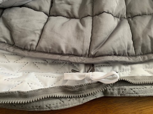 Pendleton 48x72" Weighted Blanket - Gray (1342871)with Removable Cover 15lb - Picture 9 of 21