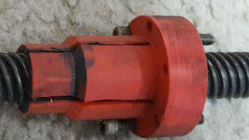 39.25 inches long Lead Screw 5/8” Thread plastic Nut - Picture 6 of 7