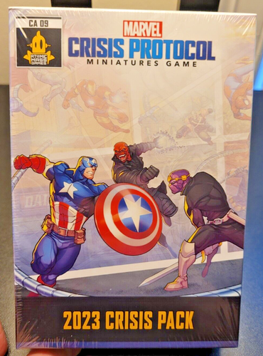 2023 CRISIS PACK Marvel Crisis Protocol Miniatures Game NEW CA09 Atomic Mass Set