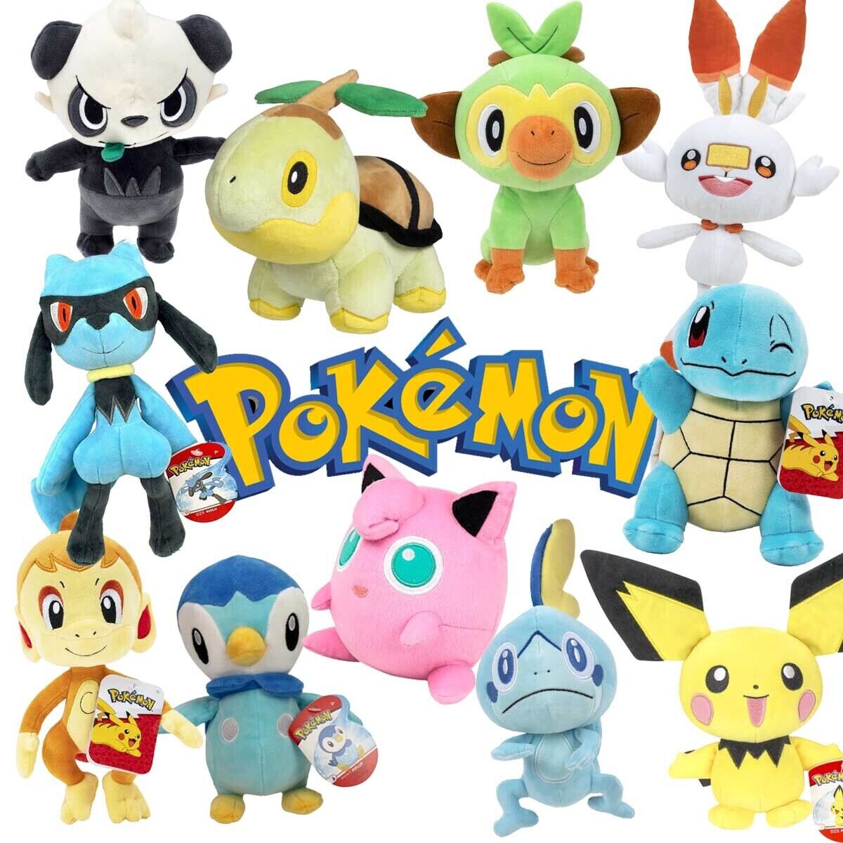 Pokemon - Official & Licensed Stuffed Soft Plush Toy 8 / 20cm