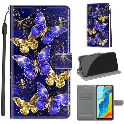 For Hauwei Leather Wallet Magnetic Card Holder Flip Stand Strap Phone Case Cover - Picture 16 of 21
