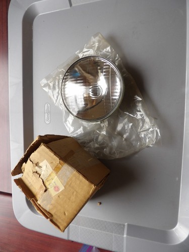 NOS Yamaha YL2 1967 L5T 1969-70 YG5 1968-69 Genuine Headlight Lens 198-84320-60