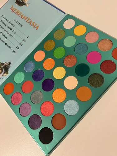 Rude Cosmetics - Merfantasia 35 Eyeshadow Palette - Lightly Touched - SEE PHOTOS - Picture 5 of 10