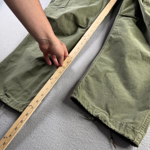 Pantalone militare vintage uomo grande 36x28 Vietnam fatica giungla anni 60 1968 ripstop - Foto 7 di 15