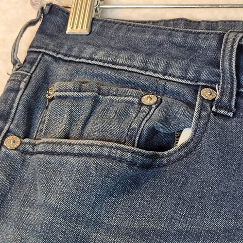 Jeans Pacsun Uomo 33x32 Blu Slim Active Elasticizzato Denim Jeans Vita Media - Foto 6 di 19