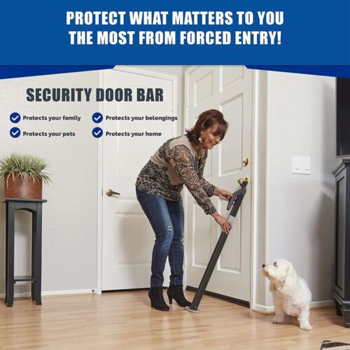 Securadoor Door Stoppers For Safety Door Barricade Security Bar and Door Jammer - Picture 3 of 5