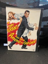 Arsenic and Old Lace (1944 B&W) DVD 2000 Snapcase Cary Grant Priscilla Lane