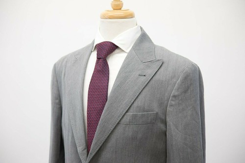 NWT $3595 Brunello Cucinelli Men's Herringbone Sport Coat With Logo Buttons A211 - Picture 3 of 9