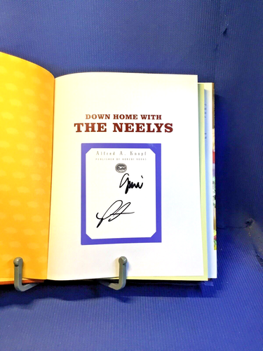 Down Home With The Neelys by Patrick & Gina Neely 2009 Hardcover Signed Photos - Picture 4 of 12