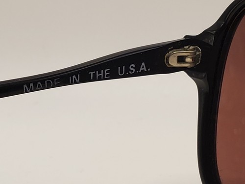 Vintage Pathway USA 142 Baldwin Black Aviator Frames - Picture 7 of 14