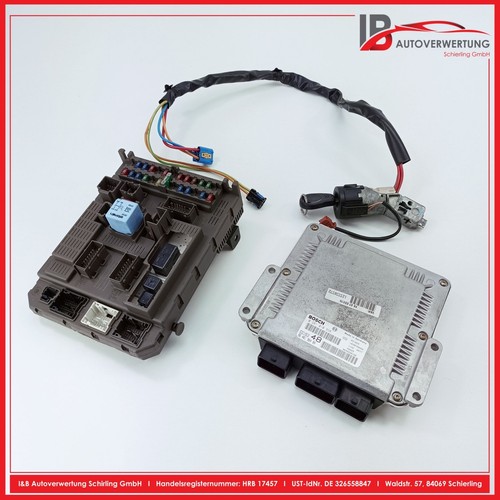CITROEN C5 BREAK (DE) 2.2 HDI Steuergerät Motor SATZ 9646196480 9648445180 BOSCH - 第 1/11 張圖片