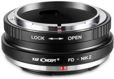 K&F CONCEPT Lens Mount Adapter for Canon FD FL Lens to Nikon Z6 Z7 Camera
