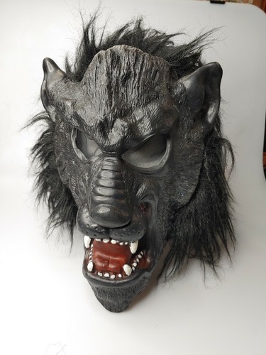 HALLOWEEN PROP MIDNIGHT HOWL WEREWOLF CREATURE REACHER COSTUME MASK HALLOWEEN PROP MIDNIGHT HOWL WEREWOLF CREATURE REACHER COSTUME MASK