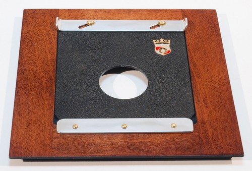 1 ADAPTER 6x6SC for ANSCO 8x10 Camera for use LINHOF boards, of Plywood&Aluminum - Picture 3 of 3