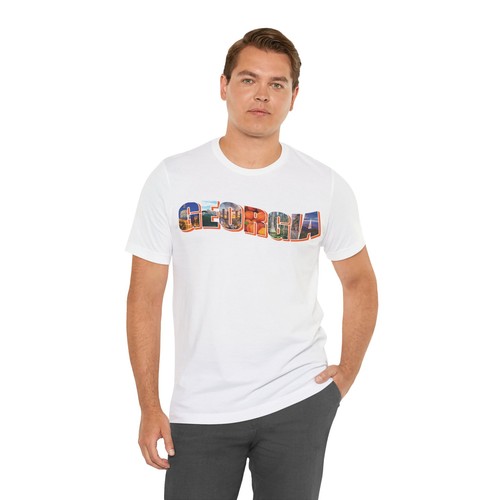 Camiseta de manga corta unisex Georgia State Collage - Imagen 5 de 28