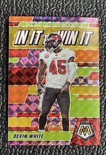 🔥1/1! DEVIN WHITE 2021 MOSAIC IN IT TO WIN IT PURPLE REFRACTOR #'d 49/49!🔥BUCS