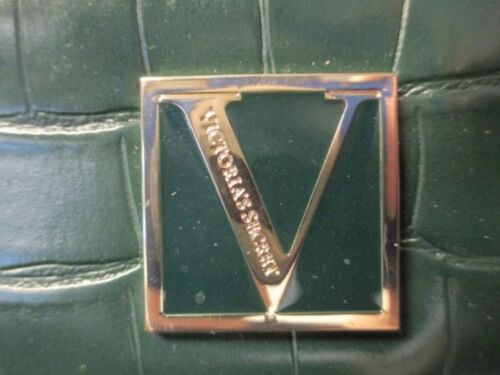 Victoria's Secret Emerald Croc Tote New - Picture 3 of 8