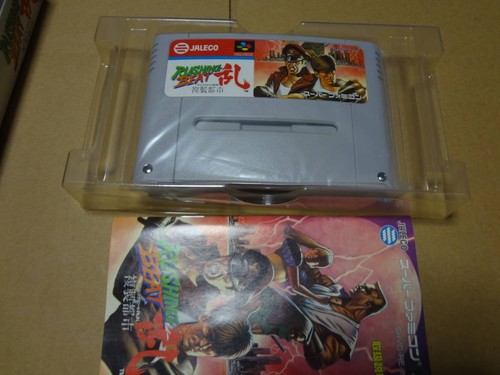 RUSHING BEAT RUN Super Famicom Nintendo Japan Import Free shipping FedEx DHL - Picture 7 of 7
