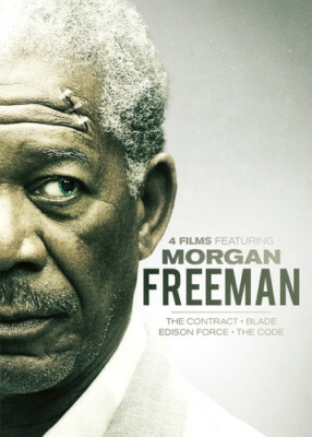 Morgan Freeman 4-Film Collection (DVD) The Contract Blade The Code Edison  Force 96009520342|